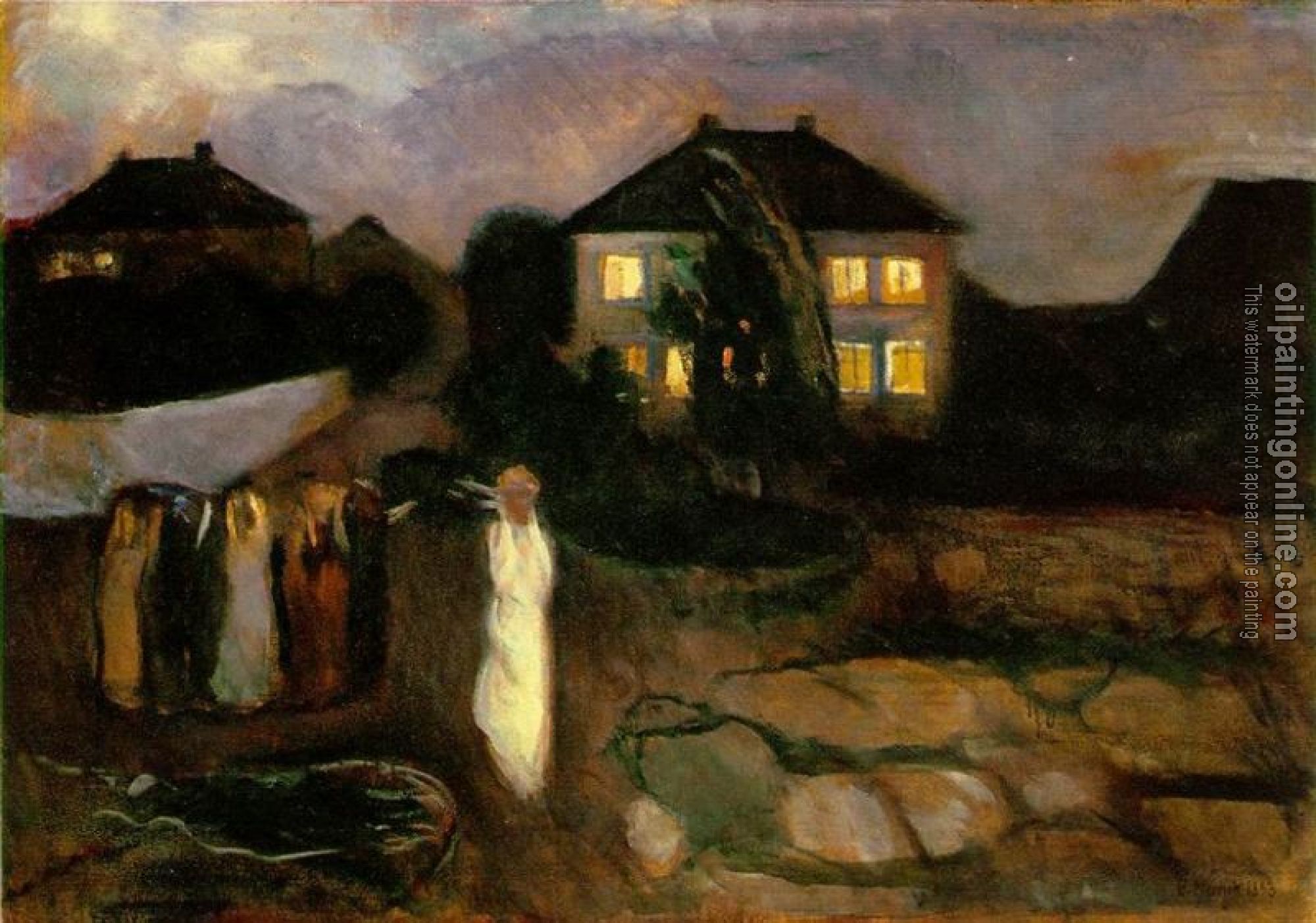 Munch, Edvard - The Storm